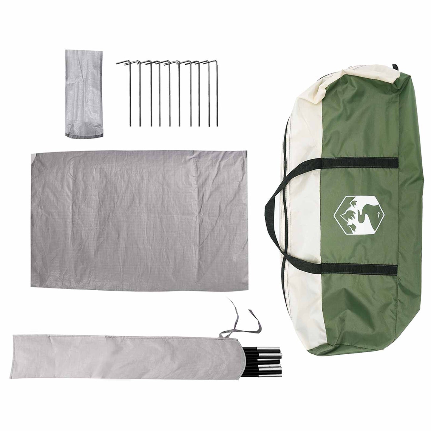 Partytent 4-Persoons 185T Polyester Met Pu Coating