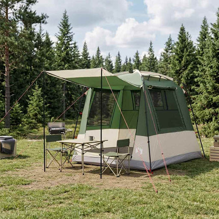 Partytent 4-Persoons 185T Polyester Met Pu Coating