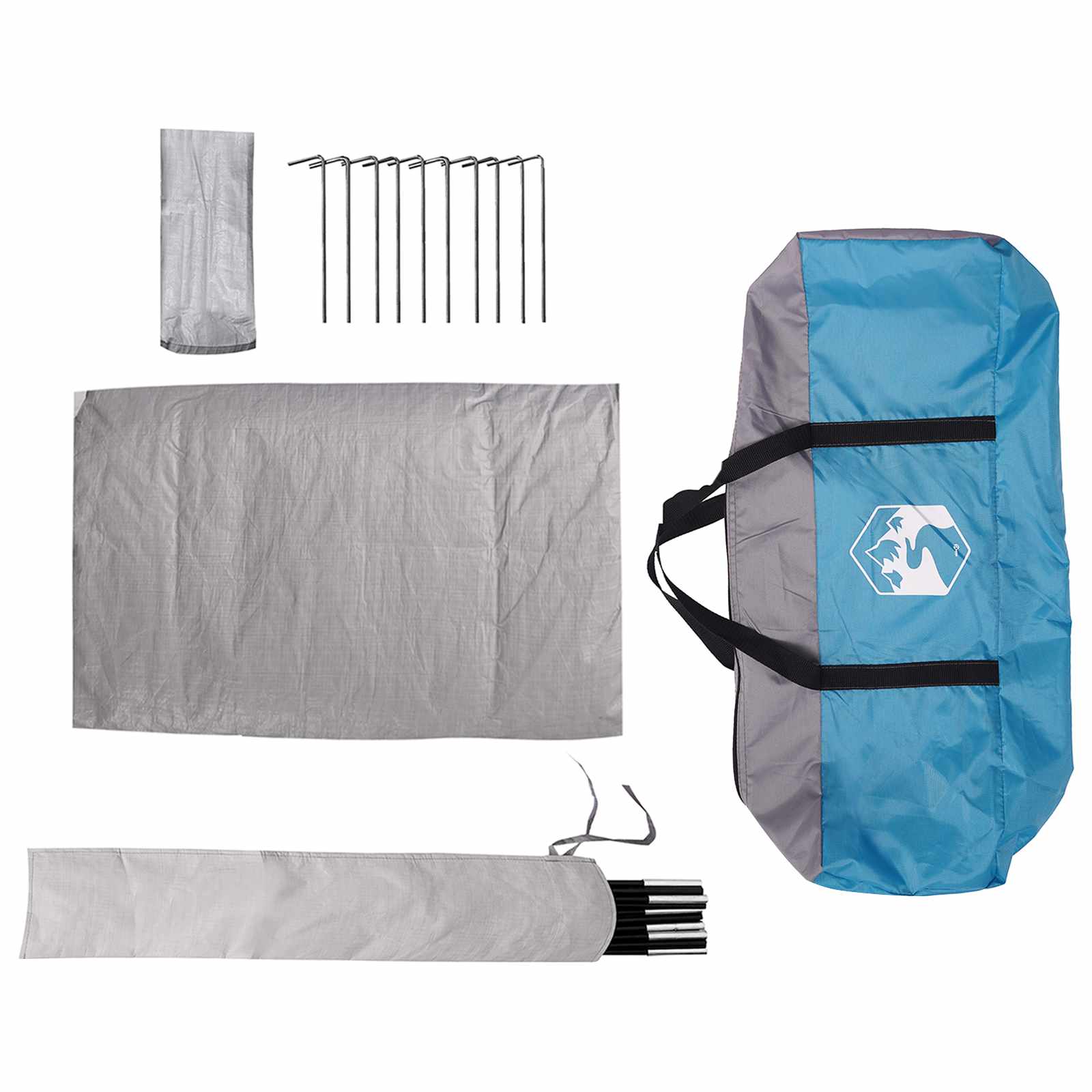 Partytent 4-Persoons 185T Polyester Met Pu Coating