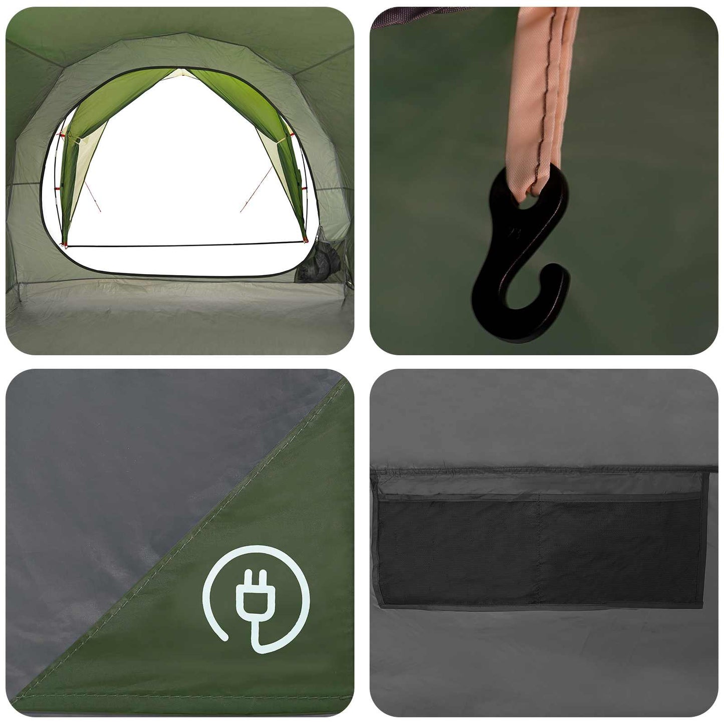 Tunneltent 382 X 262 X 214 Cm