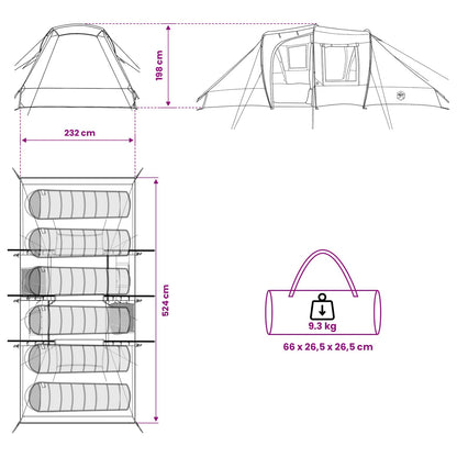 Directe Tent 524 X 232 X 192 Cm