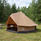 8 personen / Bruin