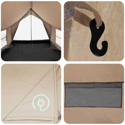 Huisje Tent 340 X 246 X 210 Cm Polykatoen