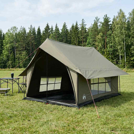 Huisje Tent Legergroen 340 X 246 X 210 Cm Polykatoen