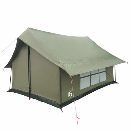 Huisje Tent Legergroen 340 X 246 X 210 Cm Polykatoen