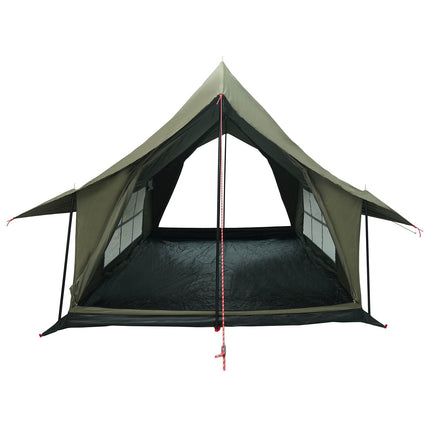 Huisje Tent Legergroen 340 X 246 X 210 Cm Polykatoen
