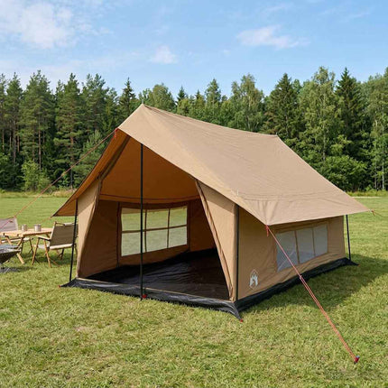 Huisje Tent Legergroen 340 X 246 X 210 Cm Polykatoen