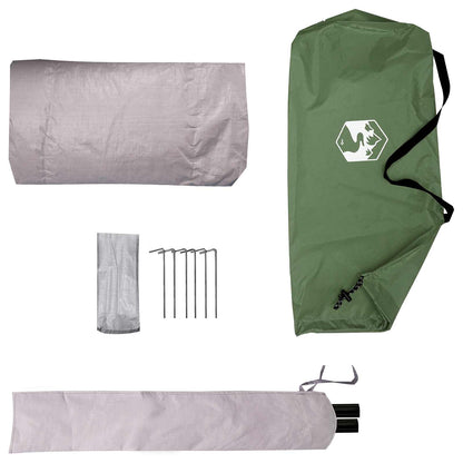 Backpacking Tent 4-Persoons 185T Polyester Met Pu Coating