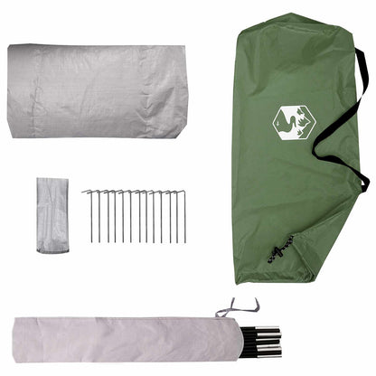 Backpacking Tent 4-Persoons 185T Polyester Met Pu Coating