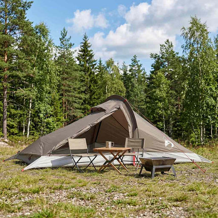 Backpacking Tent 4-Persoons 185T Polyester Met Pu Coating