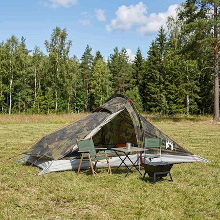 Backpacking Tent 4-Persoons 185T Polyester Met Pu Coating