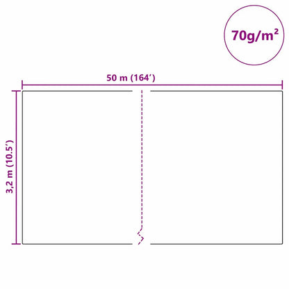 Vorstbescherming Plantvlies 50 X 3,2 M Niet-Geweven Stof
