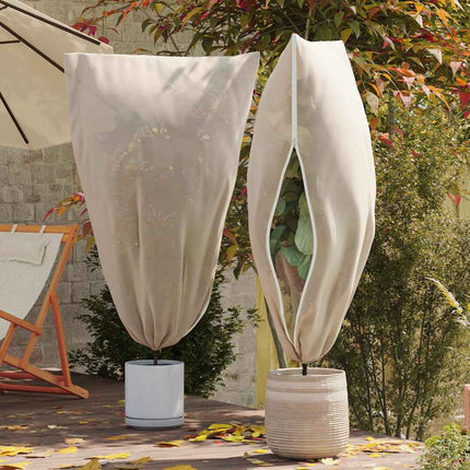 Vorstbescherming Plantenfleece Covers 5 Pcs 1,55 X 1 M Beige