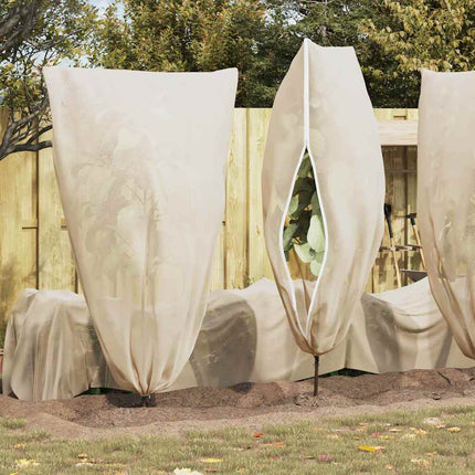 Vorstbescherming Plantenfleece Covers 5 Pcs 1,55 X 1 M Beige