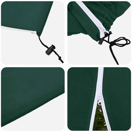 Vorstbescherming Plantenfleece Covers 5 Pcs 1,55 X 1 M Groen
