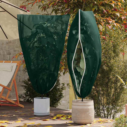 Vorstbescherming Plantenfleece Covers 5 Pcs 1,55 X 1 M Groen