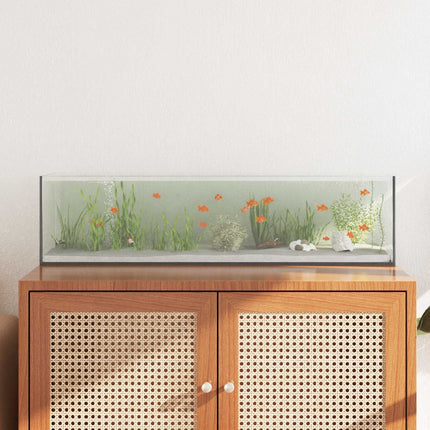 Aquarium Met Opslag Doorzichtig Glas