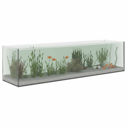 Aquarium Met Opslag Doorzichtig Glas
