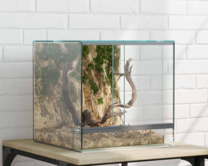 Terrarium Met Opslag Transparant Glas
