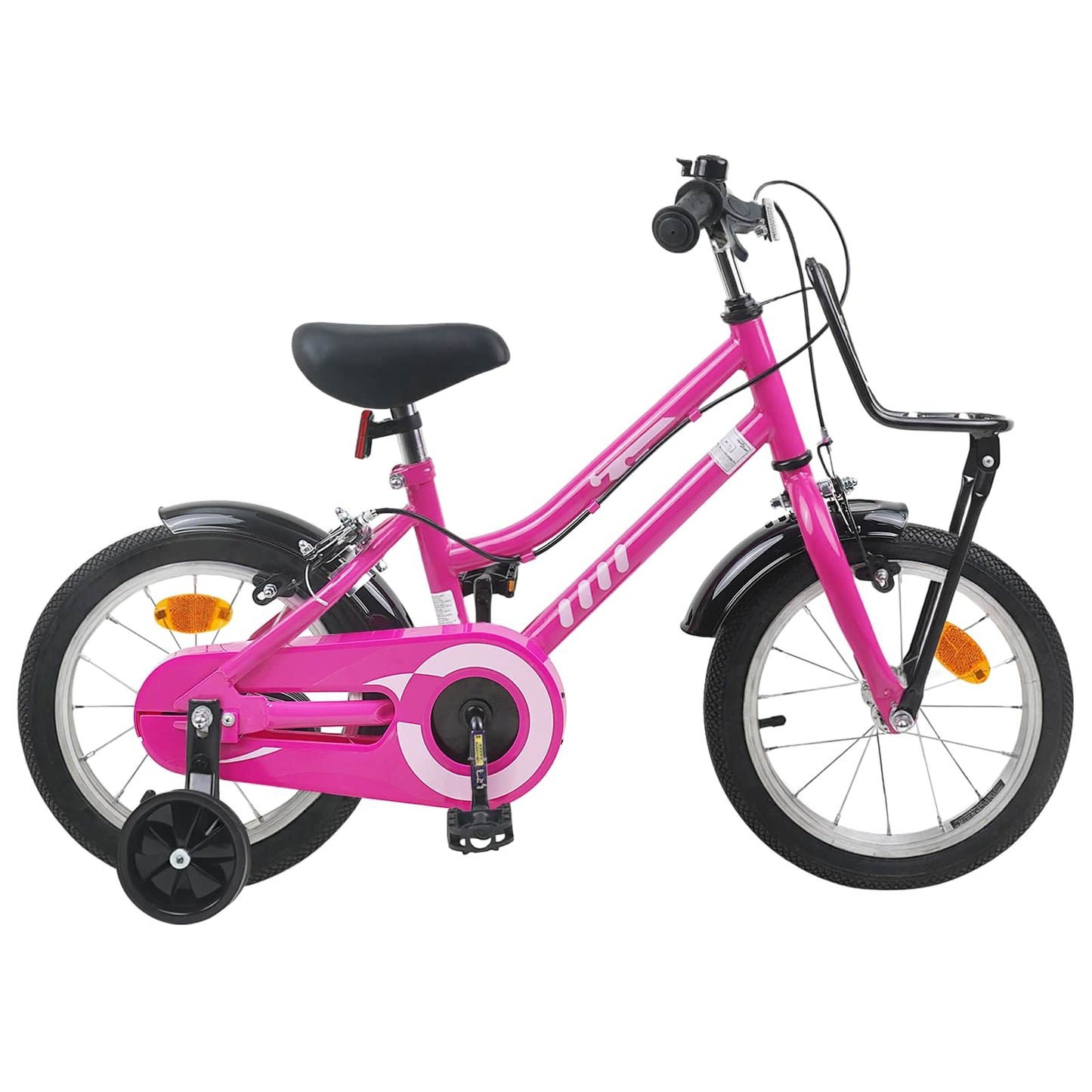 Kinderfiets Voor 6-11 Jaar Oud Roze Zwart