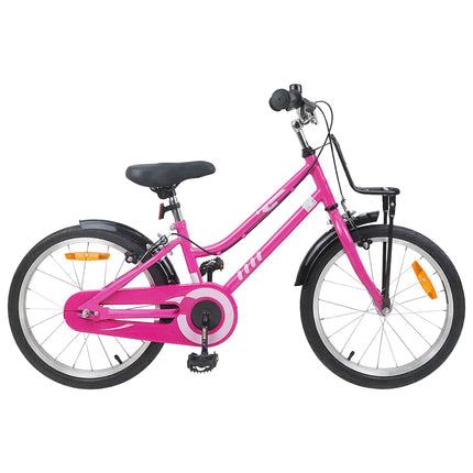 Kinderfiets Voor 2-4 Jaar Oud Roze En Zwart
