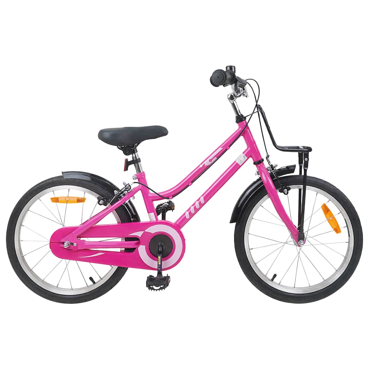 Kinderfiets Voor 6-11 Jaar Oud Roze Zwart