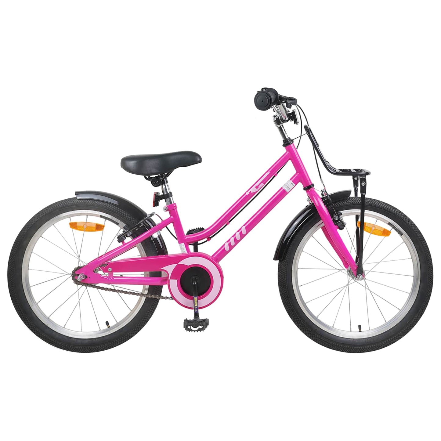 Kinderfiets Voor 6-11 Jaar Oud Roze Zwart