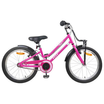Kinderfiets Voor 6-11 Jaar Oud Roze Zwart