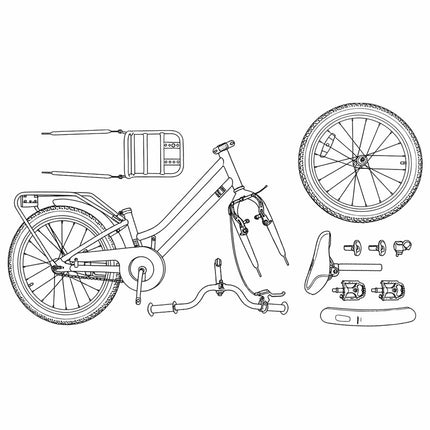 Kinderfiets Voor 7-12 Jaar Oud