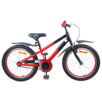 20 inch / Rood en zwart