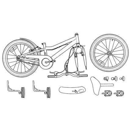 Kinderfiets Voor 4-6 Jaar Oud