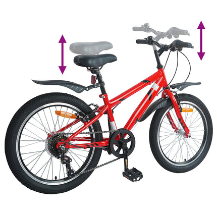 Kinderfiets 6-Speed Voor 6-11 Jaar Oud