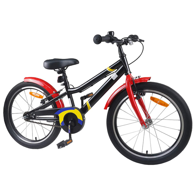 Kinderfiets Voor 6-11 Jaar Oud Blauw Wit