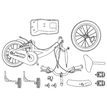 Kinderfiets Voor 4-6 Jaar Oud