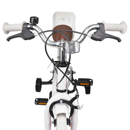 Kinderfiets 14 Inch Voor 3-5 Jaar Oud Wit