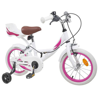 Kinderfiets 14 Inch Voor 3-5 Jaar Oud Wit