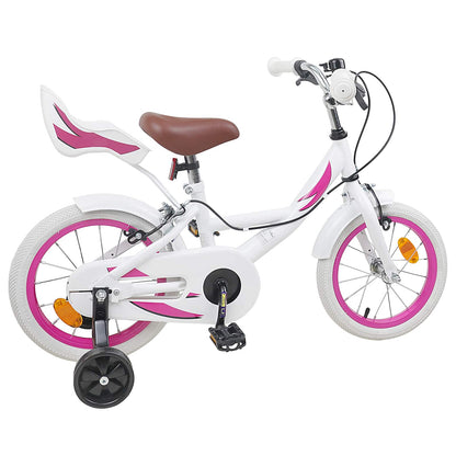 Kinderfiets 14 Inch Voor 3-5 Jaar Oud Wit