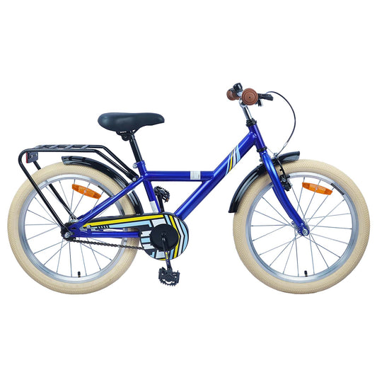 Kinderfiets 24 Inch voor 8-12 jaar oud Donkerblauw
