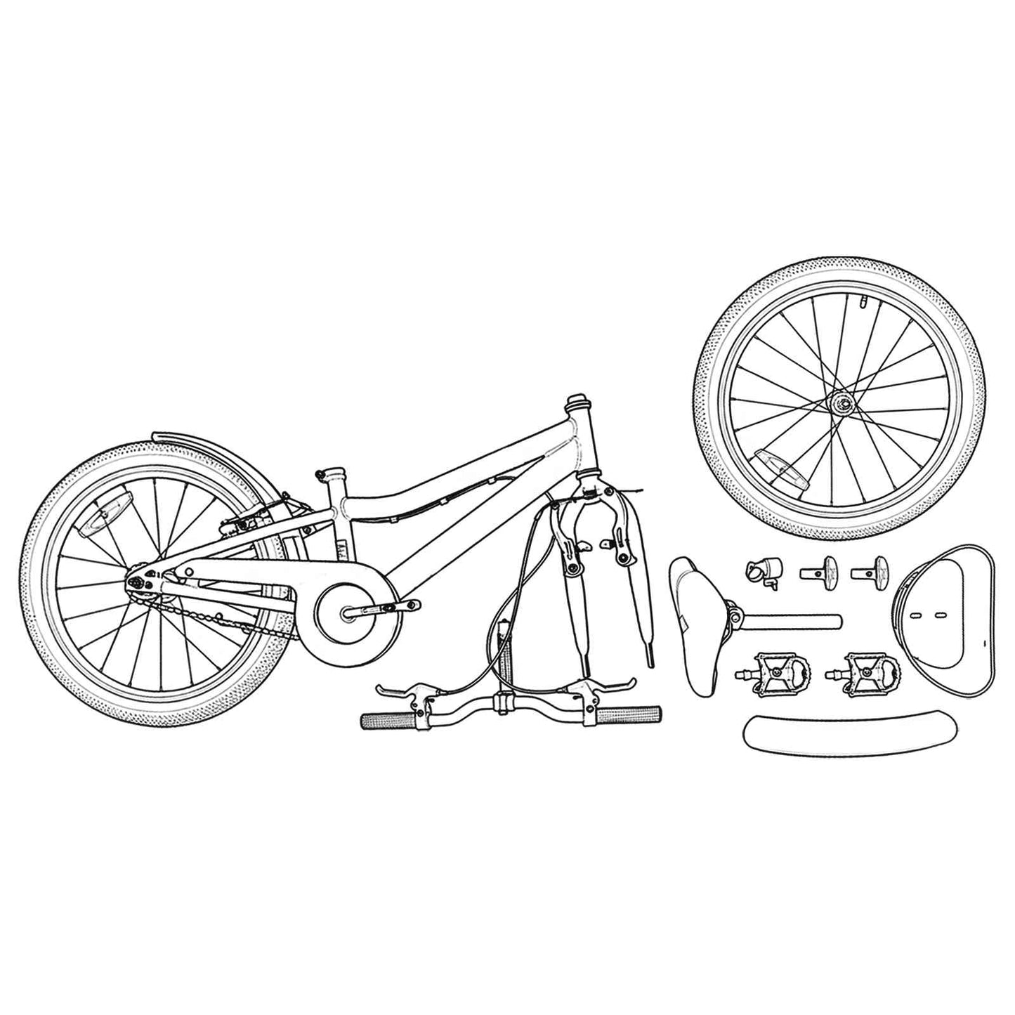 Kinderfiets Voor 5-7 Jaar