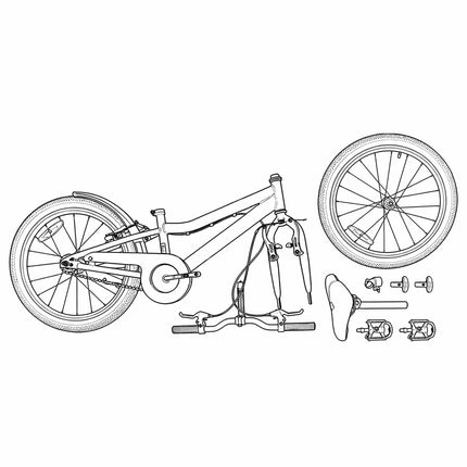 Kinderfiets 6-Speed Voor 8-12 Jaar Oud