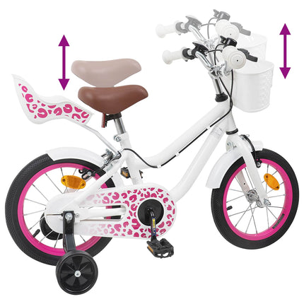 Kinderfiets Met Zijwieltjes Voor 4-6 Jaar Oud