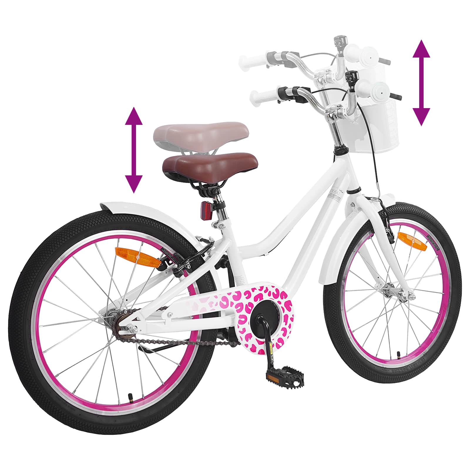 Kinderfiets Met Zijwieltjes Voor 5-7 Jaar