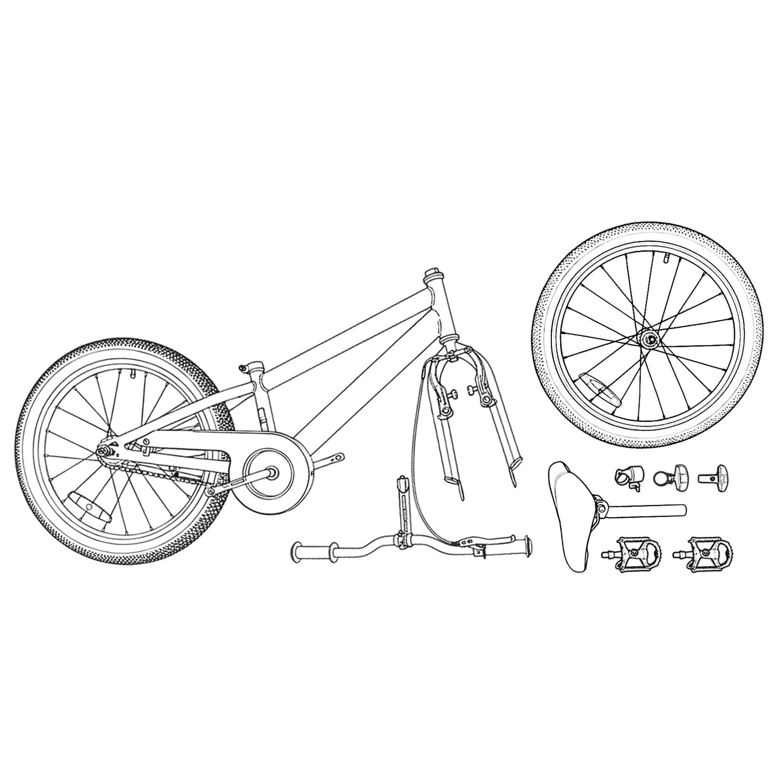 Bmx Fiets Voor Boven De 9 Jaar