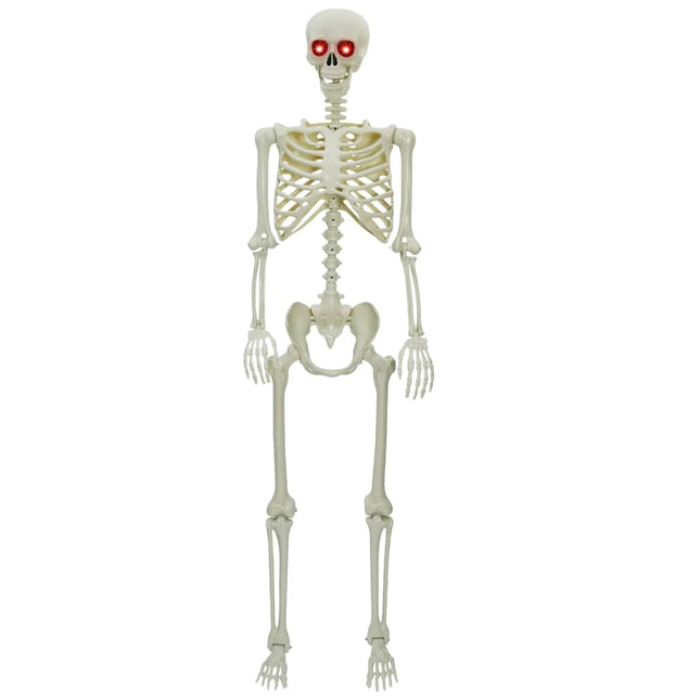 Halloween Skelet Wit 155 X 38,5 Cm Polypropyleen