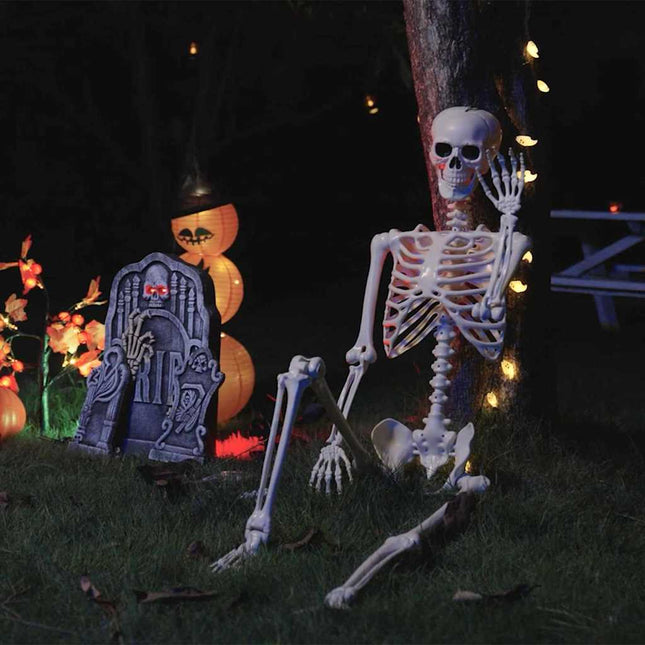 Halloween Skelet 2 St Wit 85 Cm Pvc
