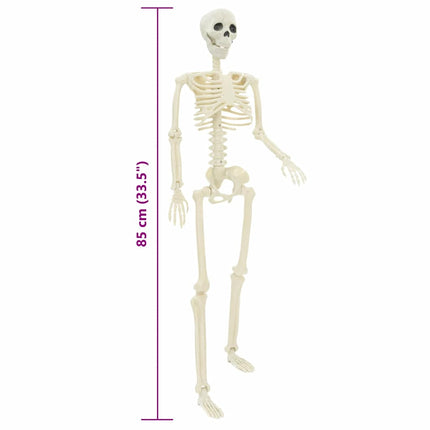 Halloween Skelet 2 St Wit 85 Cm Pvc