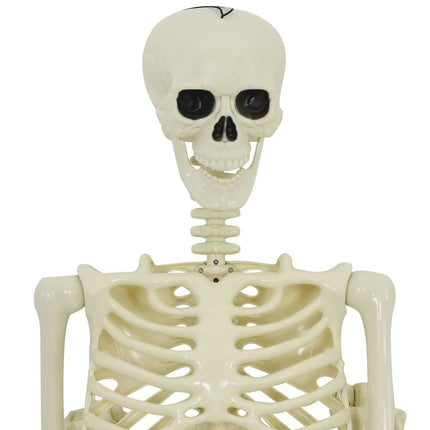 Halloween Decoratie Skelet 2 St Wit 155 X 38.5 Cm Polypropyleen