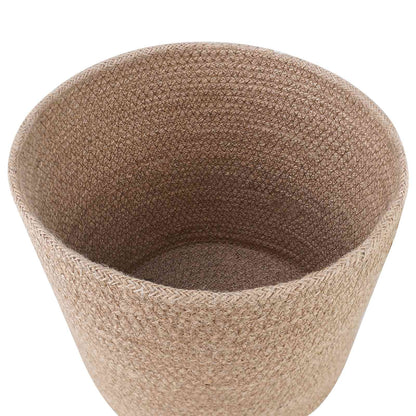Plantenpot Set 2 Pcs Naturel Ø 28 X 28 Cm 100% Tossa Jute