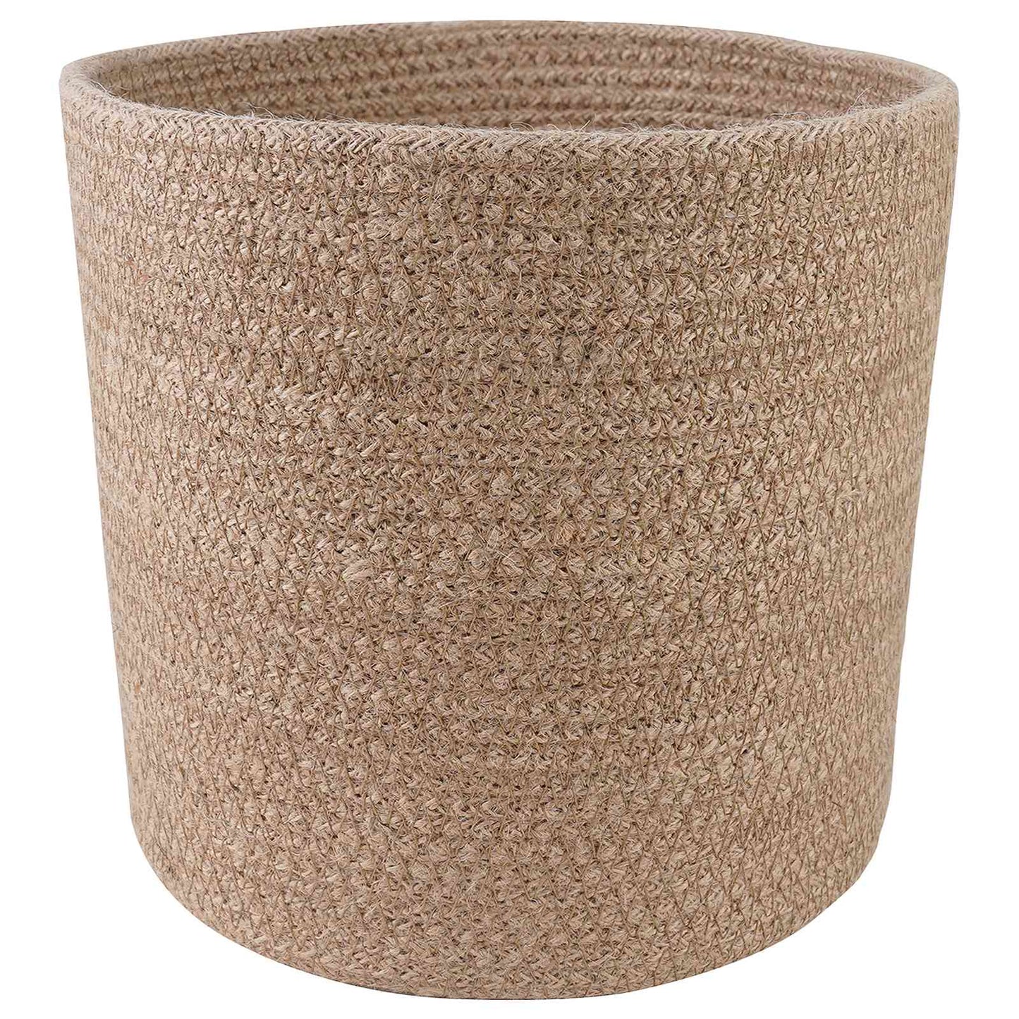 Plantenpot Set 2 Pcs Naturel Ø 28 X 28 Cm 100% Tossa Jute
