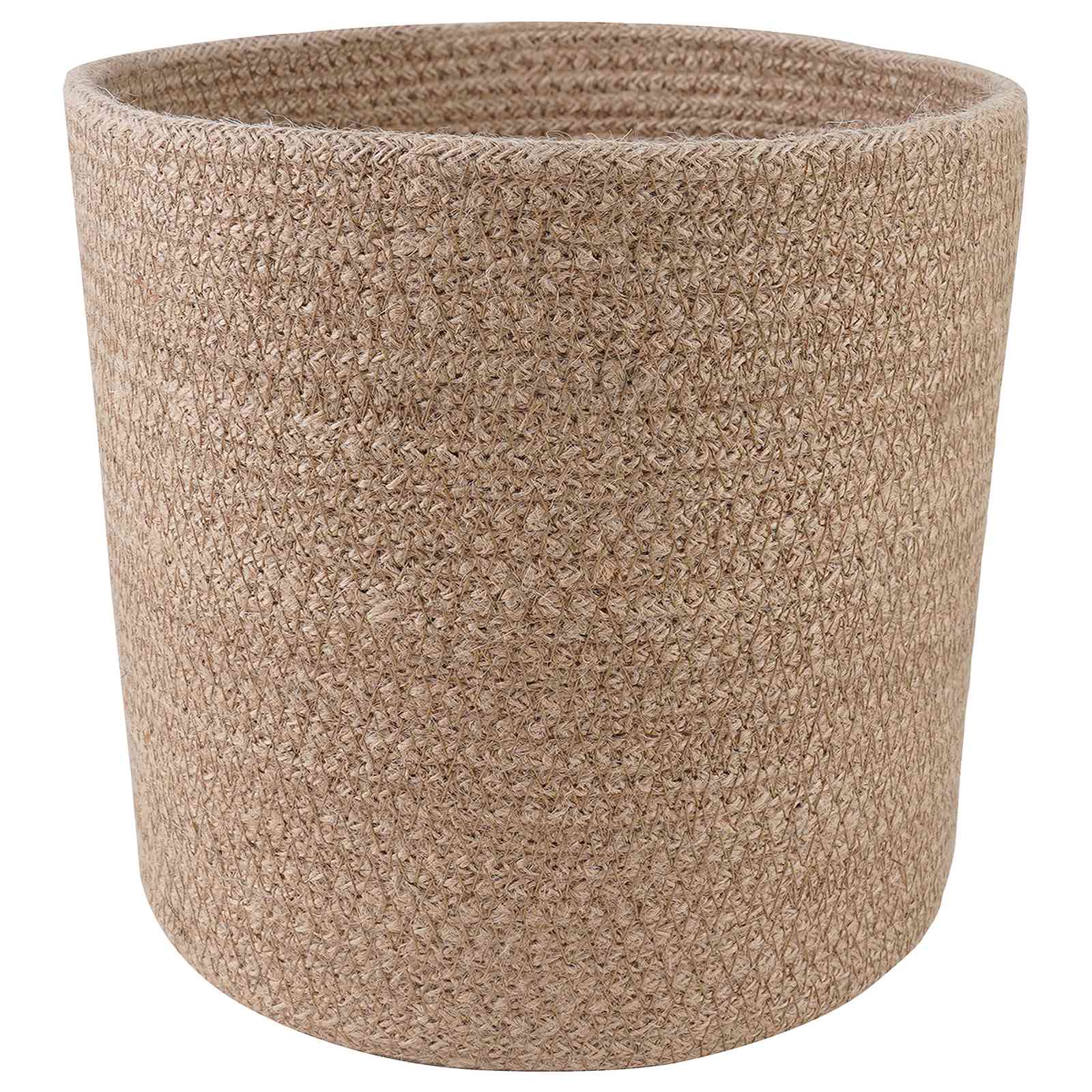 Plantenpot Set 2 Pcs Naturel Ø 28 X 28 Cm 100% Tossa Jute